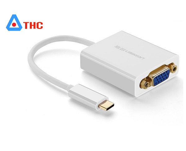 Cáp chuyển USB Type-C to VGA Ugreen